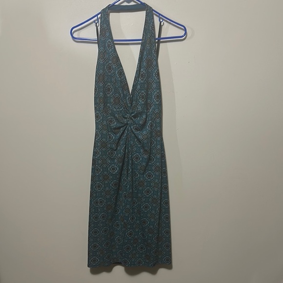 Laundry By Shelli Segal Dresses & Skirts - Laundry by Shelli Segal Elegant Teal Halter Dress Size 8